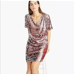 Universal Standard For J. Crew 3x Sequin Dress